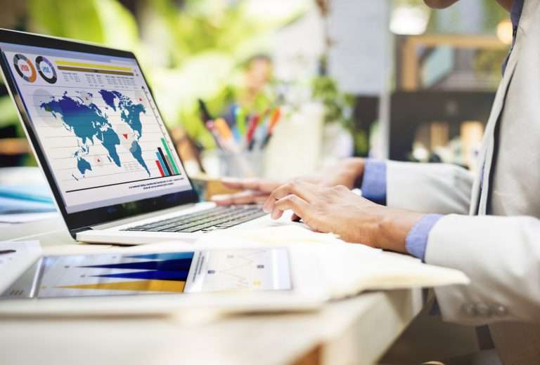 Man doing multi entity accounting for his global business