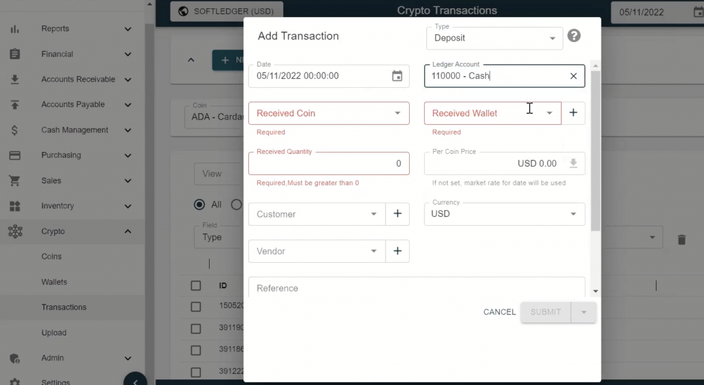 In this image you can see we are going to debit this new asset