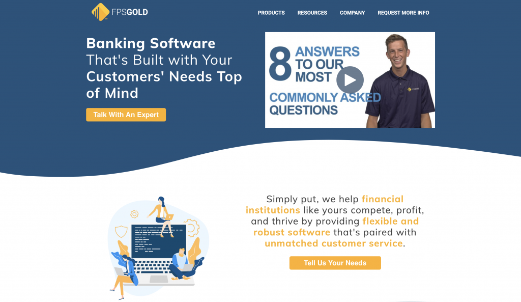FPSGold accounting software for banks
