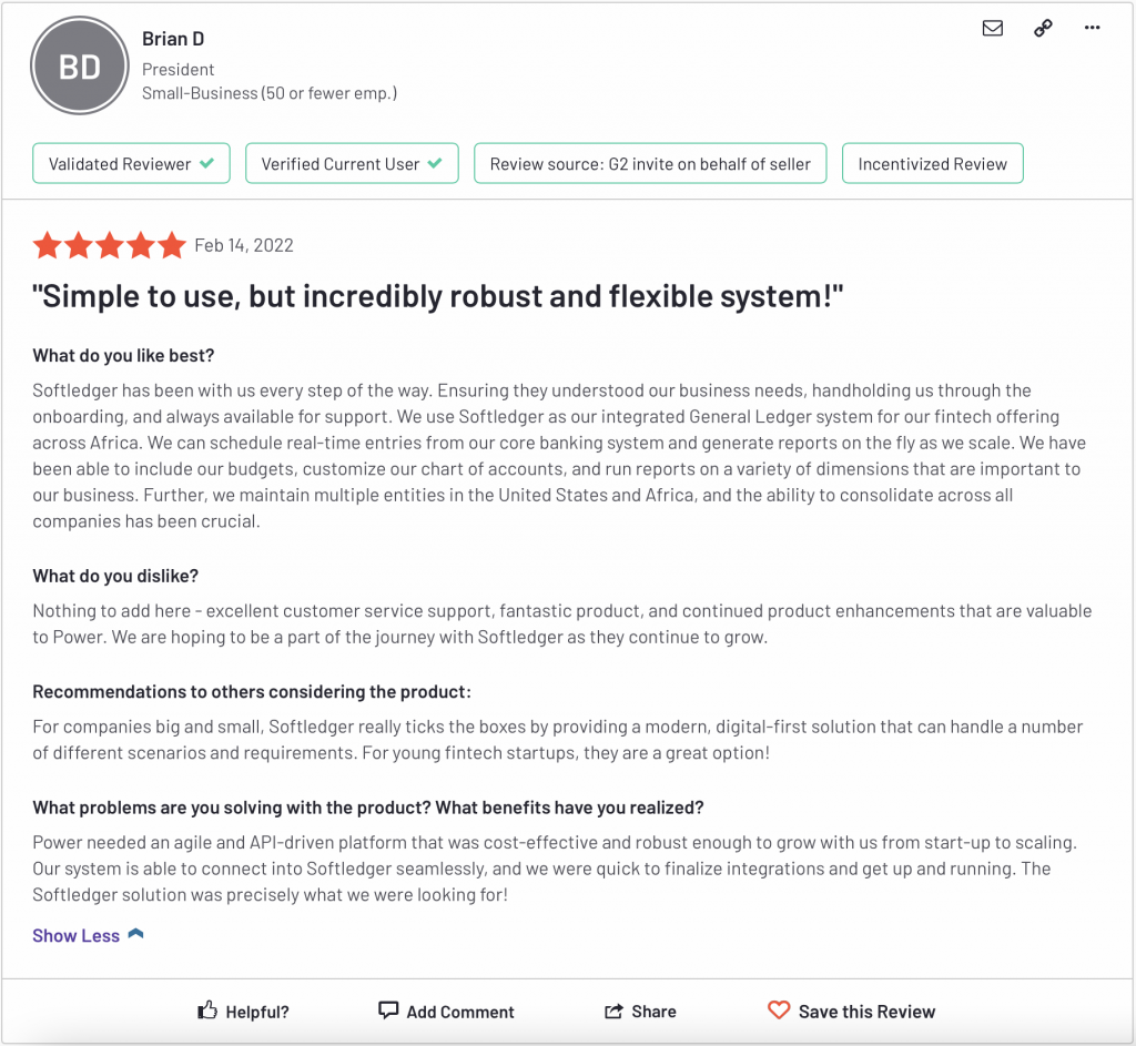 G2 Review