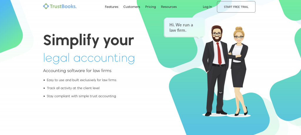 TrustBooks home page