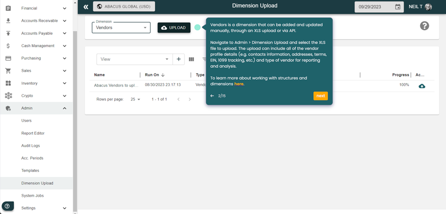 Working With Vendor Records and Bills