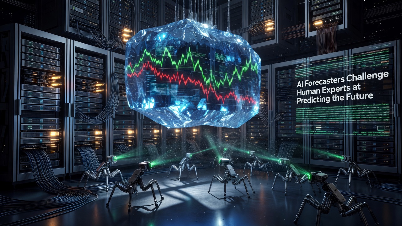 AI Forecasters Challenge Human Experts at Predicting the Future