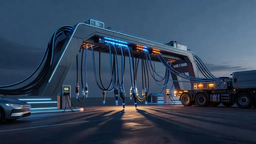 Kempower's New Charger Bridges Cars and Heavy-Duty Trucks